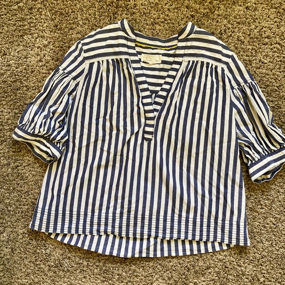 Anthropologie Popover Top